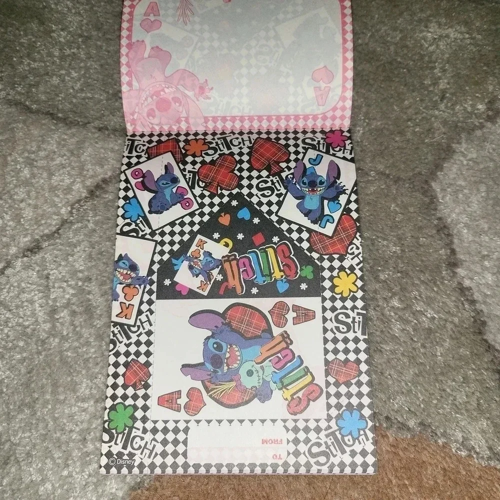 Disney stitch notepad